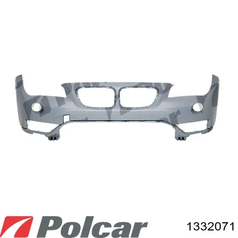 1332071 Polcar Бампер передній в зборі