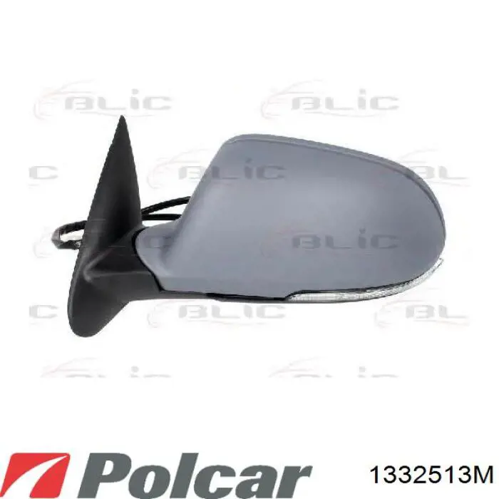 Покажчик повороту дзеркала, лівий Polcar 1332513M ціна, від 32.67 USD
