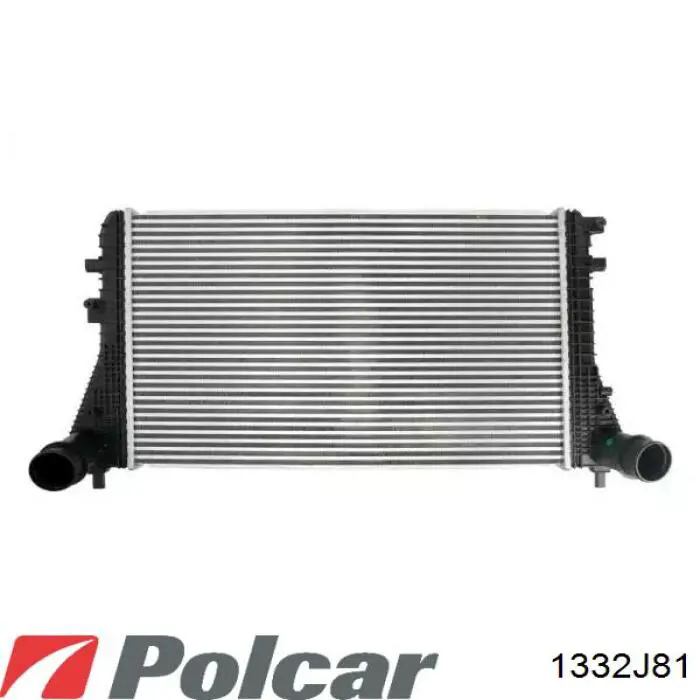 1332J81 Polcar радіатор интеркуллера