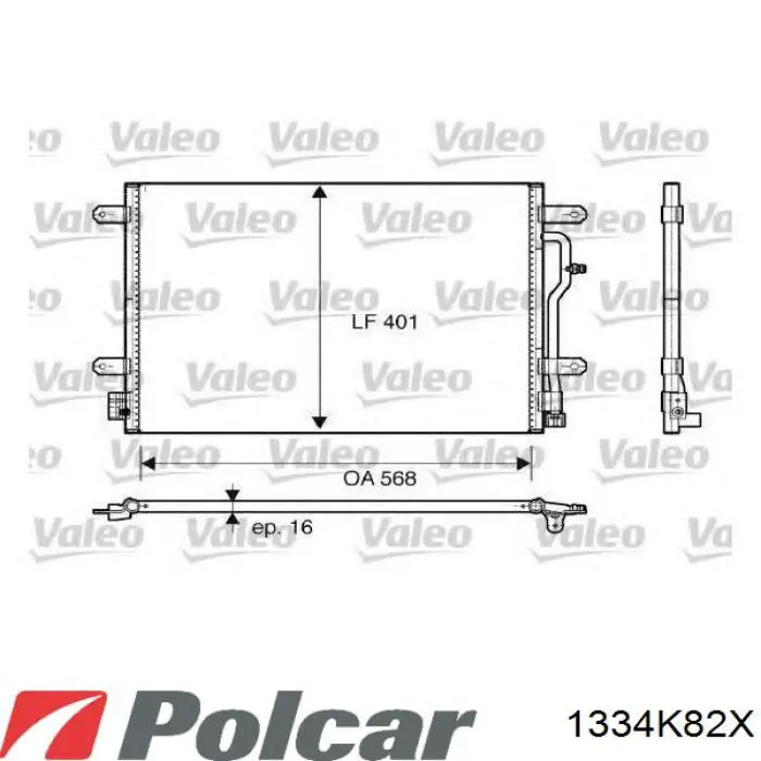1334K82X Polcar Конденсатор