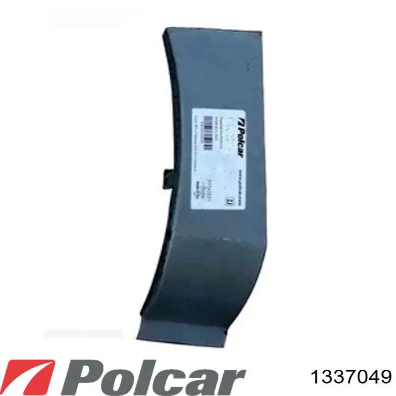 1337049 Polcar накладка верхня передньої панелі/супорту радіатора
