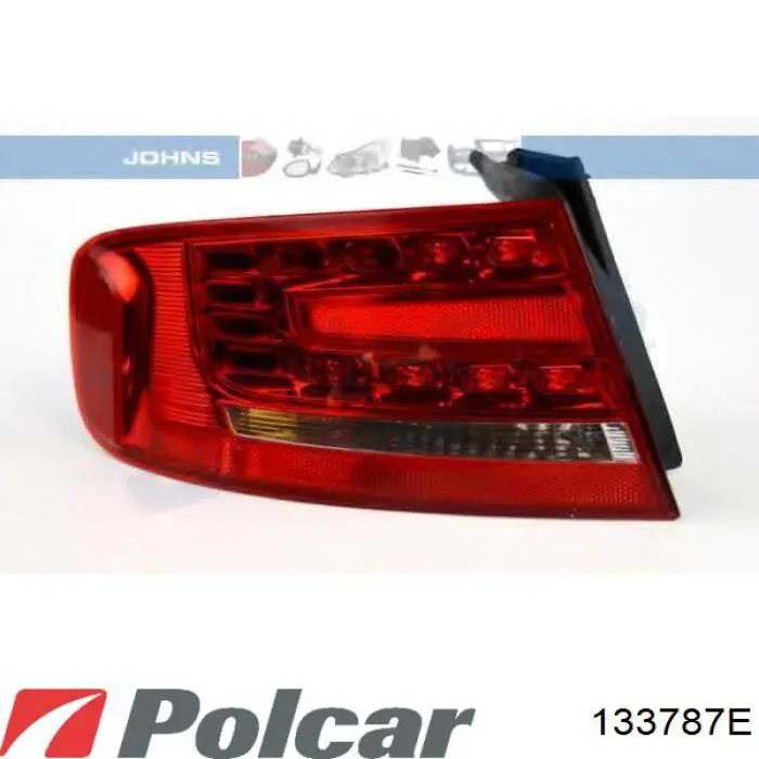 Ліхтар задній лівий, зовнішній FP1208F1T TYC