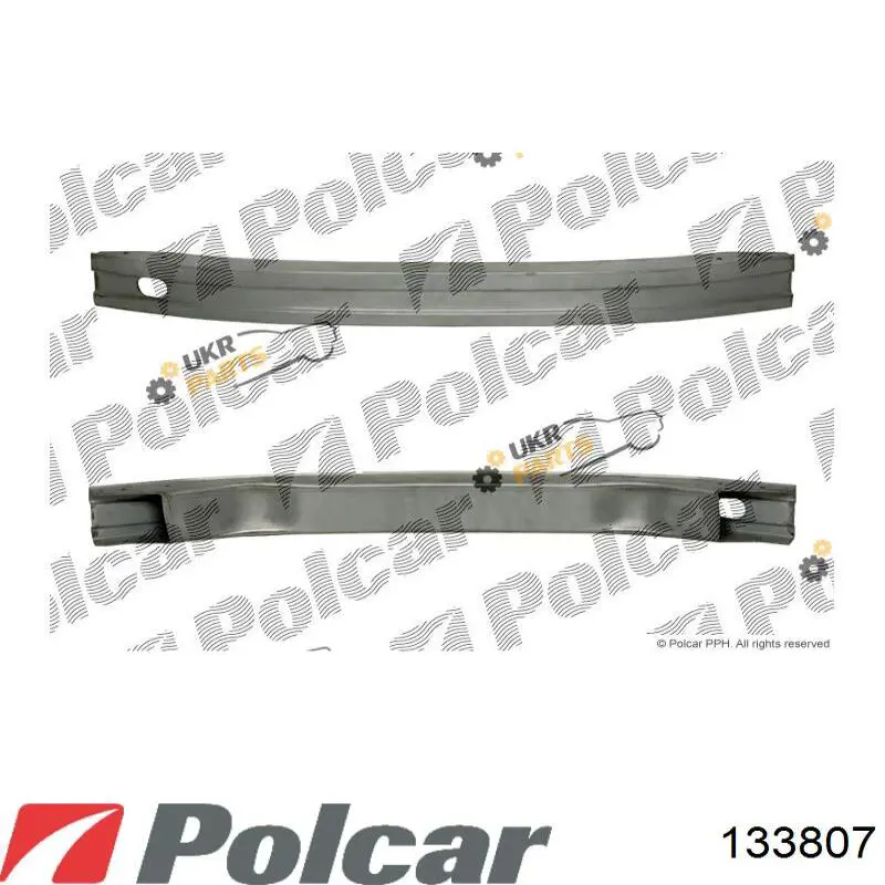 Купити 133807 Polcar Буфер (бампер) передній