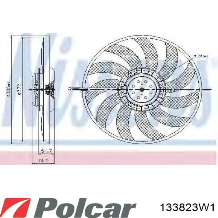 Дифузор (кожух) радіатора охолодження Signeda RDAU15004S ціна, від 26.55 USD