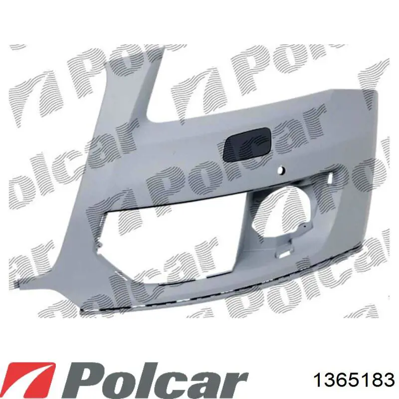 Купити 8R0807108C VAG Бампер передній, права частина