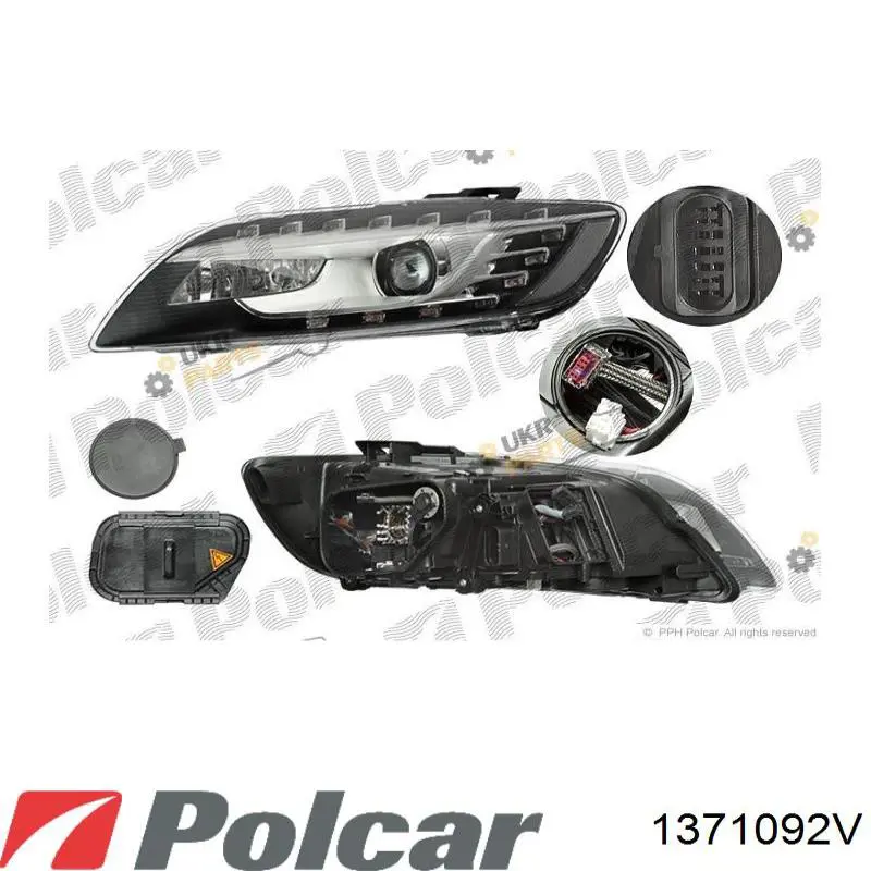 Купити 3941035 Autotechteile Основна фара в зборі ліва