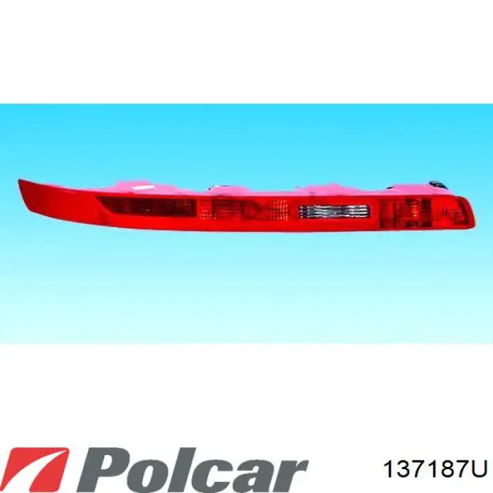 Ліхтар задній лівий Polcar 137187U ціна, від 285.55 USD