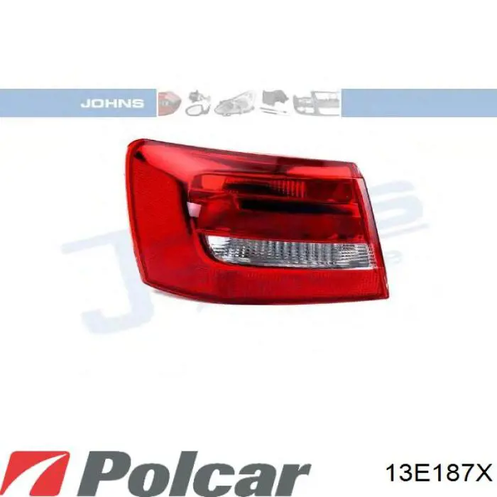 13E187X Polcar Задній лівий зовнішній ліхтар