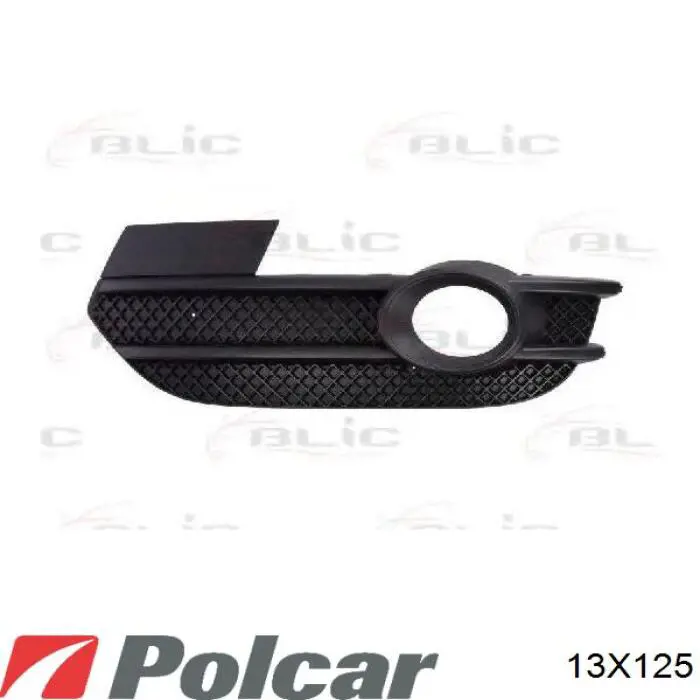 Спліттер переднього бампера Polcar 13X125 ціна, від 35.03 USD