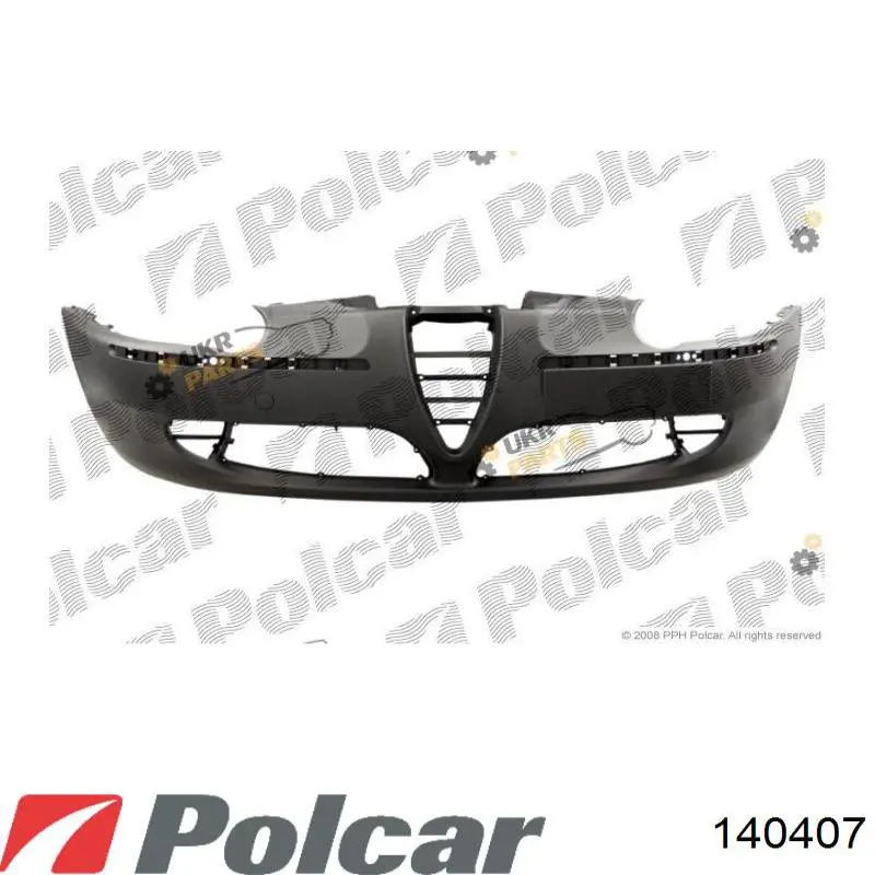 Передній бампер 140407 Polcar
