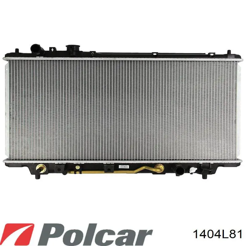 Радіатор масляний Polcar 1404L81 ціна, від 34.03 USD