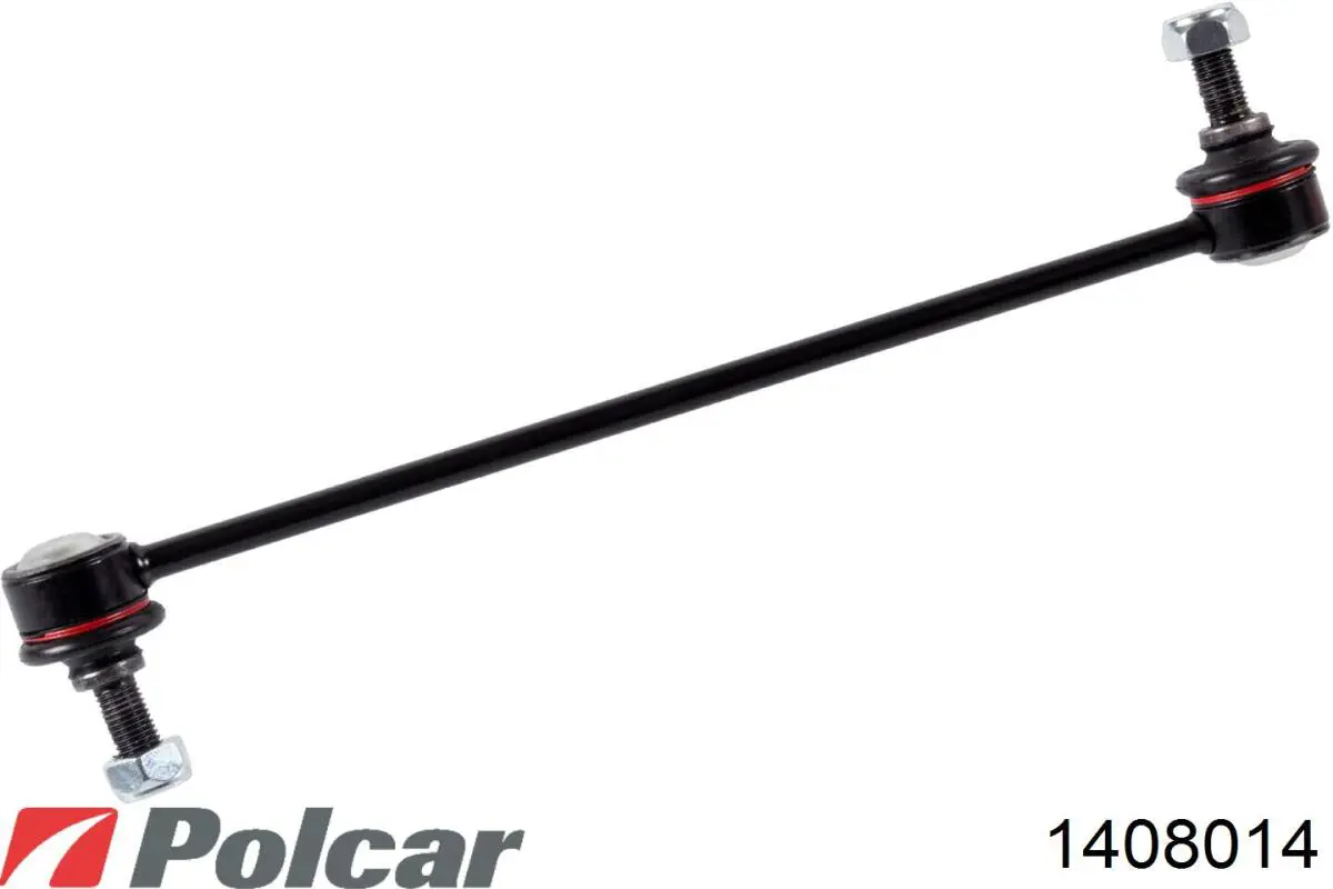 Кронштейн бампера переднього, лівий Polcar 1408014 ціна, від 34.17 USD