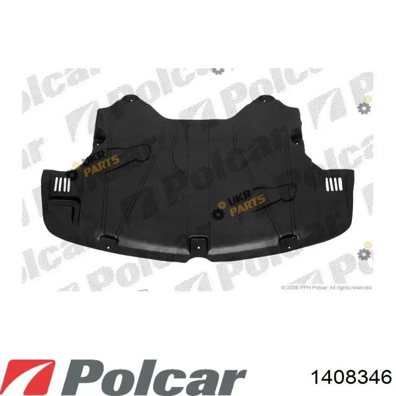 Захист моторного відсіку Polcar 1408346 ціна, від 34.71 USD