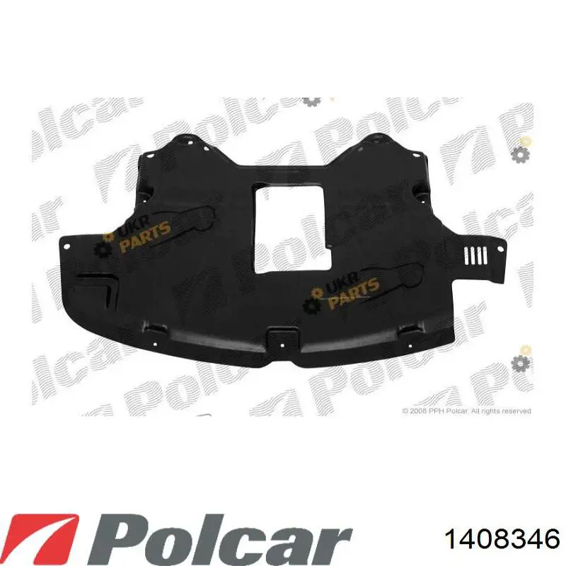 1408346 Polcar захист двигуна, піддона (моторного відсіку)