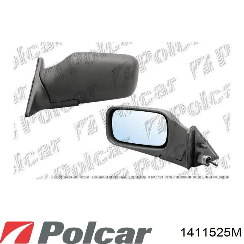 141155PM Polcar Праве дзеркало заднього виду