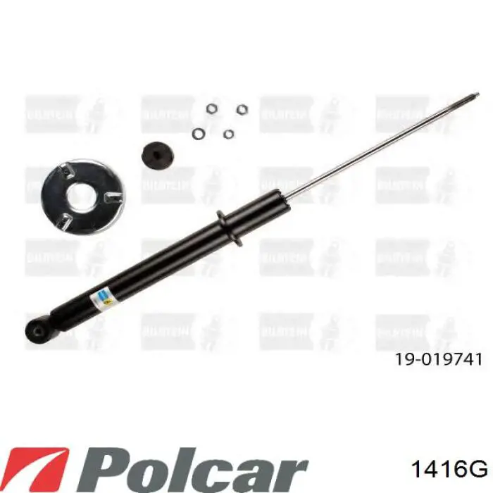 Амортизатор задній Polcar 1416G ціна, від 38.01 USD