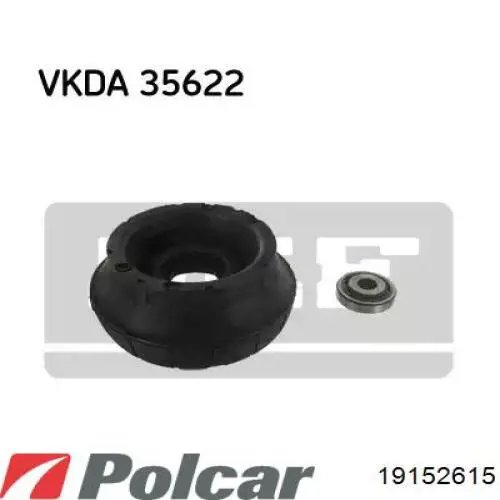 Купити 19152615 Polcar Стійка амортизатора задня