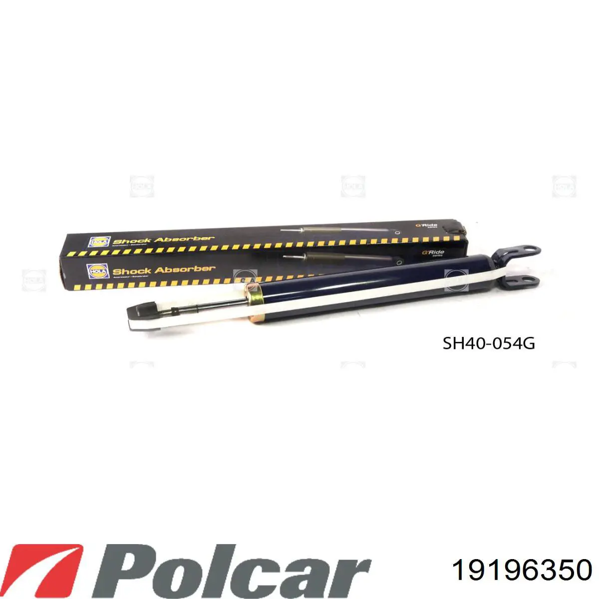 Амортизатор задній 19196350 Polcar