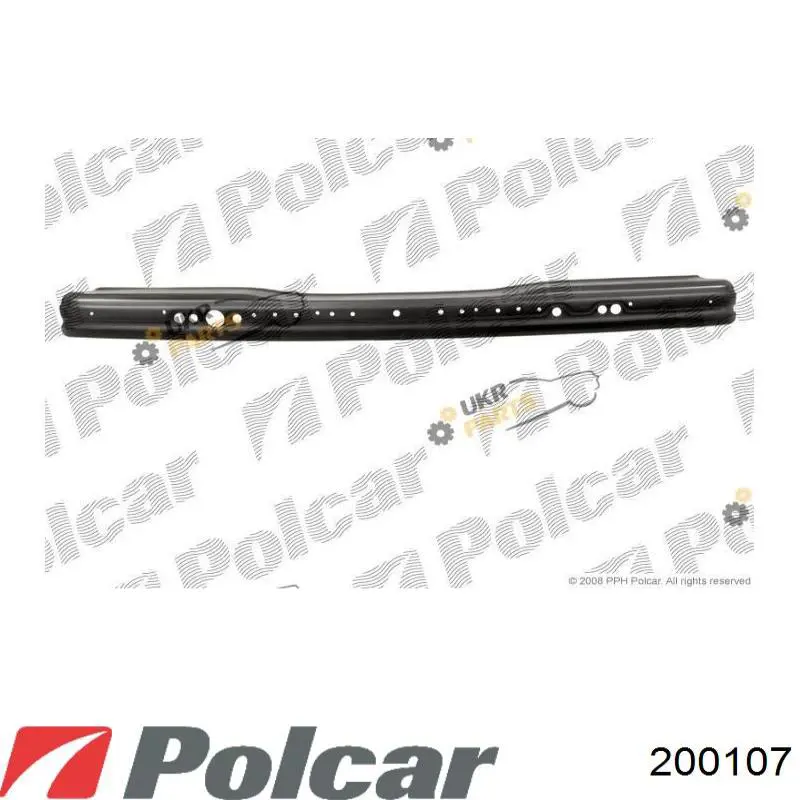 200107 Polcar Бампер передній в зборі