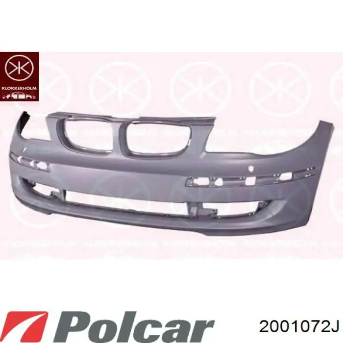 2001072 Polcar бампер передній