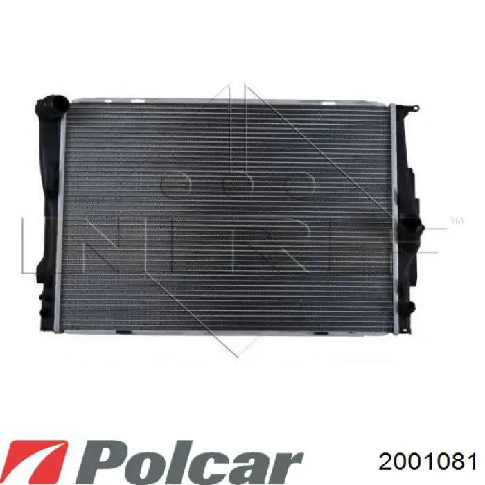 2001081 Polcar радіатор охолодження двигуна