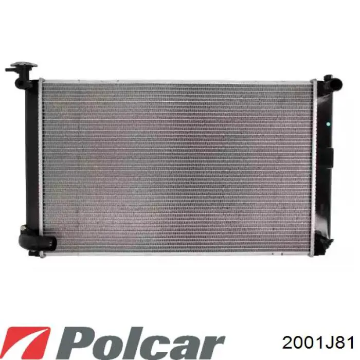2001J81 Polcar радіатор интеркуллера