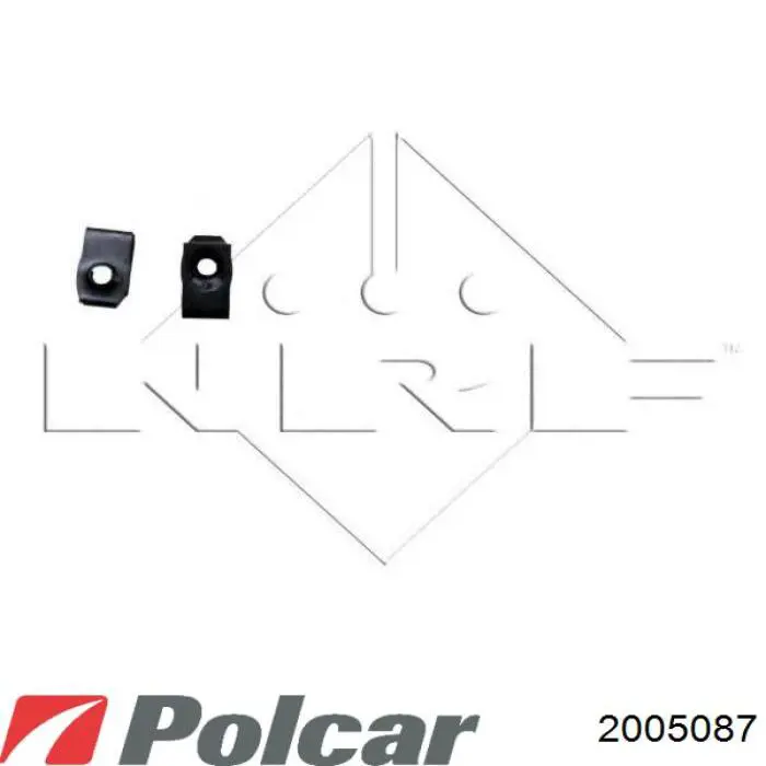 2005087 Polcar Радіатор охолодження двигуна