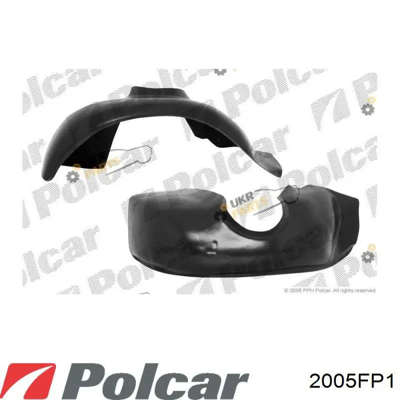 Підкрилок передній правий 2005FP1 Polcar