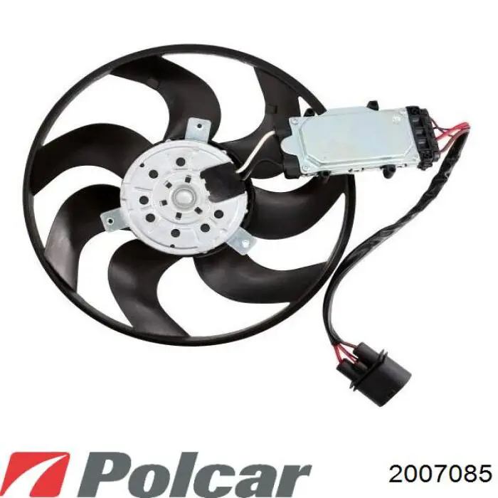 2007085 Polcar радіатор охолодження двигуна
