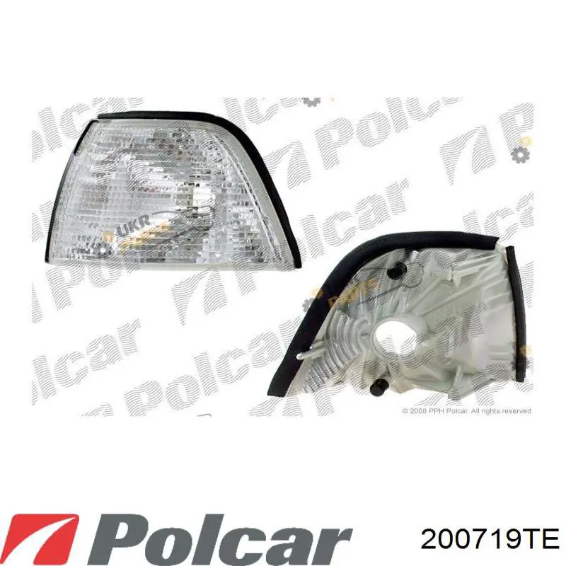 Вказівник повороту лівий 200719TE Polcar