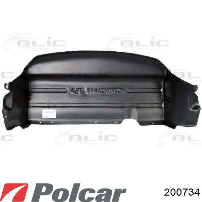 200734 Polcar супорт радіатора нижній/монтажна панель кріплення фар