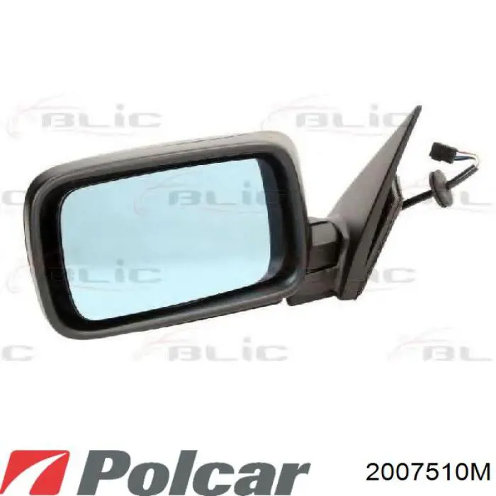 2007510M Polcar накладка дзеркала заднього виду, ліва