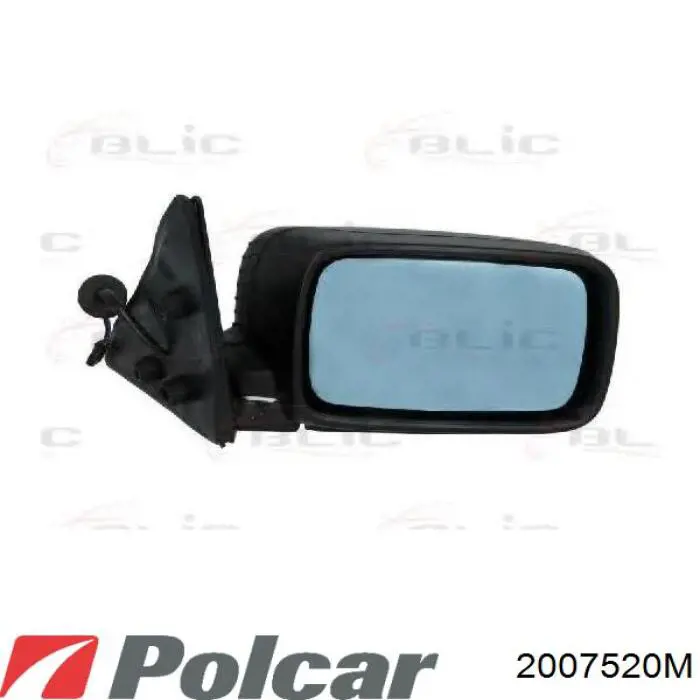 2007520M Polcar накладка дзеркала заднього виду, права