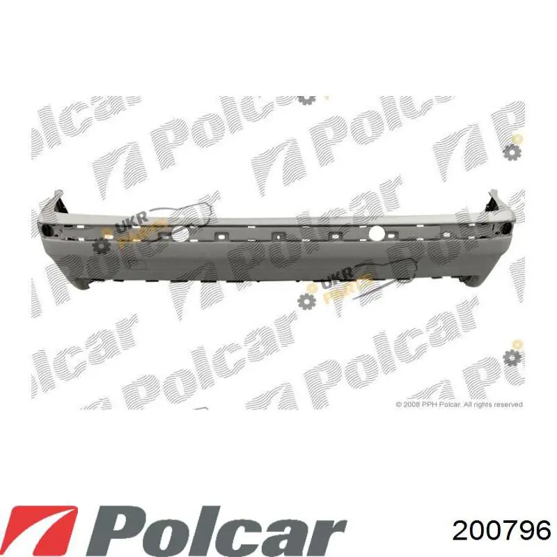 Кожух бампера заднього TYG BM04006BA ціна, від 37.42 USD