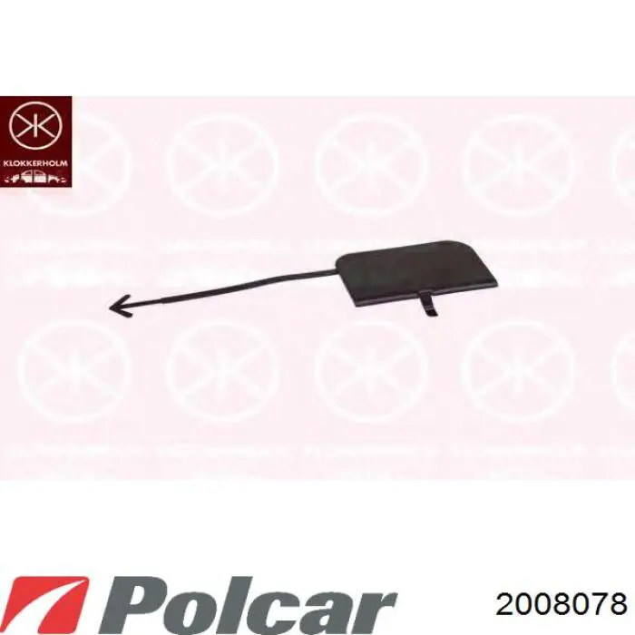 Купити 2008078 Polcar Заглушки буксирувального гака