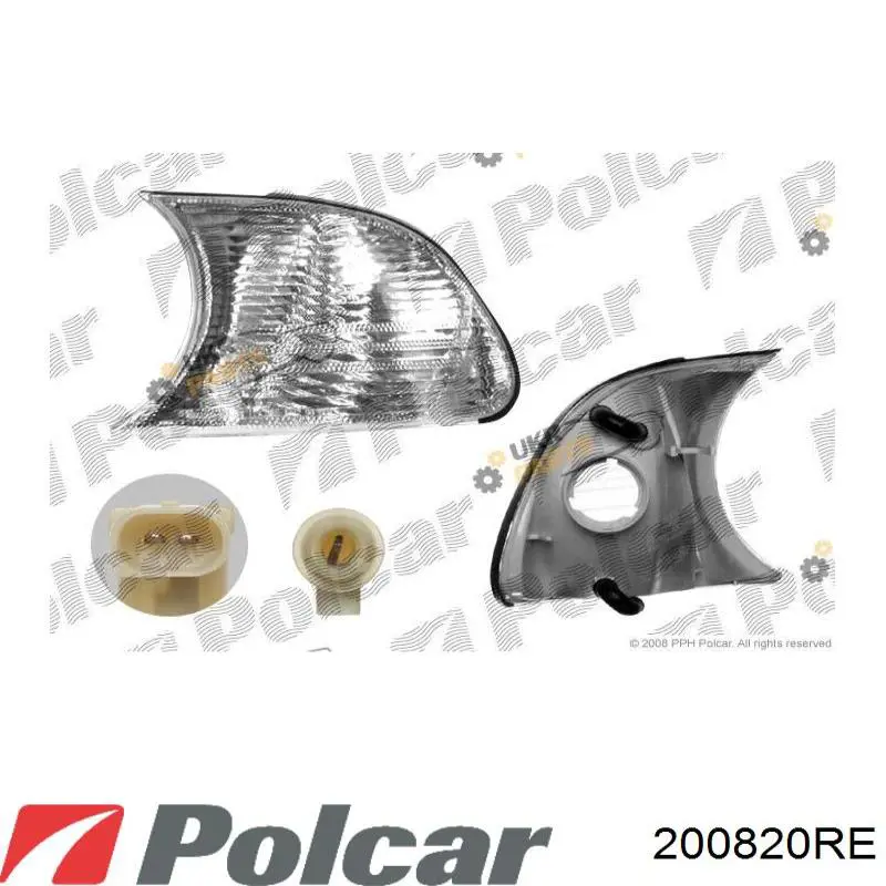 200820RE Polcar Покажчики повороту (передні)