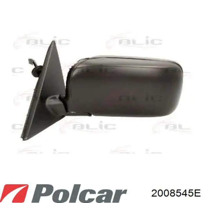Дзеркальний елемент дзеркала заднього виду, лівого 2008545E Polcar