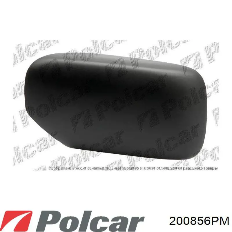 Накладка дзеркала заднього виду, ліва 200856PM Polcar
