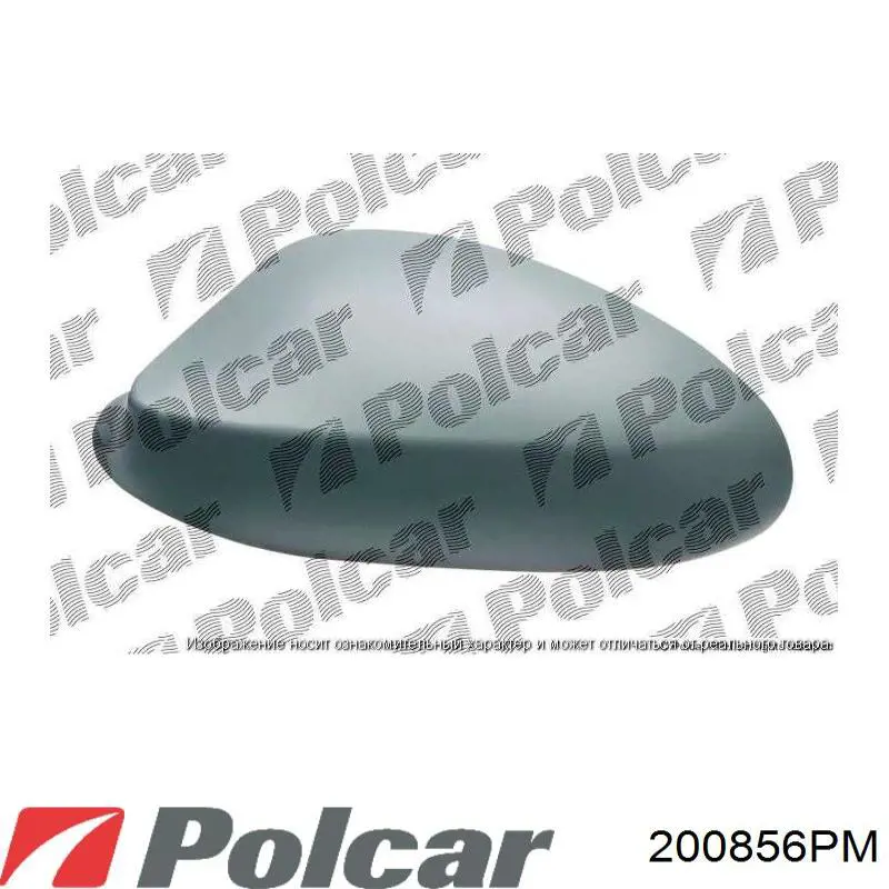 Накладка лівого бокового дзеркала Polcar 200856PM ціна, від 29.74 USD