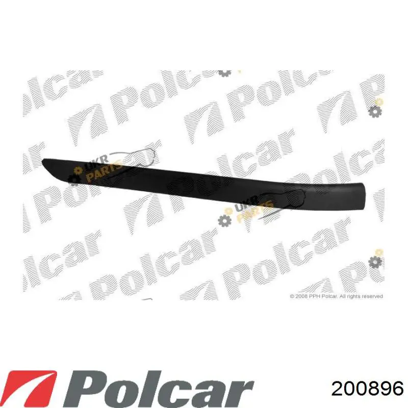200896 Polcar бампер задній