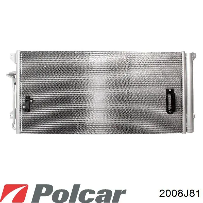 2008J81 Polcar Охолоджувач наддувочного повітря