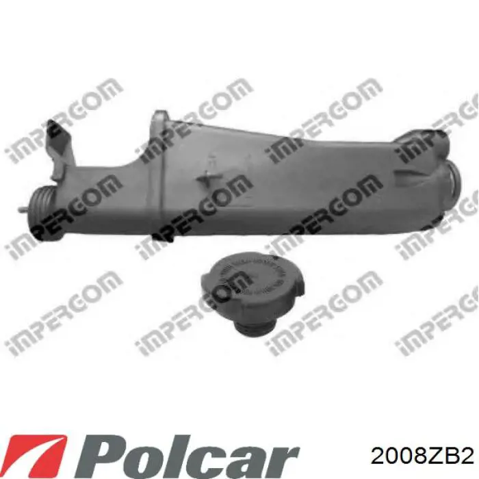 Бачок системи охолодження 2008ZB2 Polcar