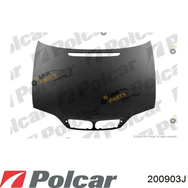 Купити 200903J Polcar Капот