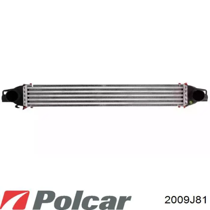 2009J81 Polcar радіатор интеркуллера