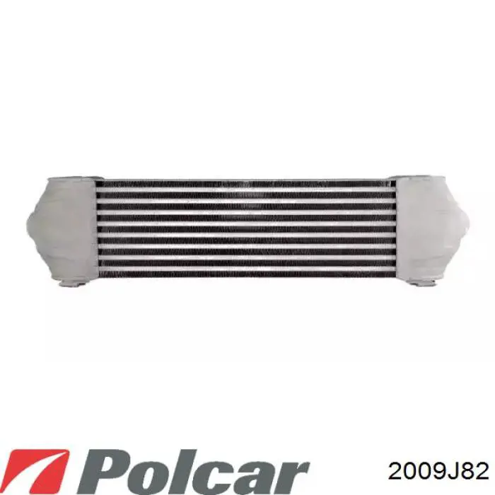 2009J82 Polcar радіатор интеркуллера