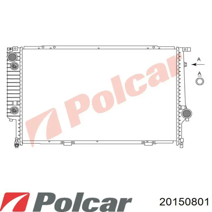 20150801 Polcar радіатор охолодження двигуна