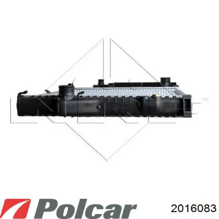 Радіатор 2016083 Polcar