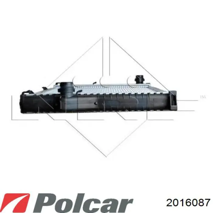 2016087 Polcar радіатор охолодження двигуна