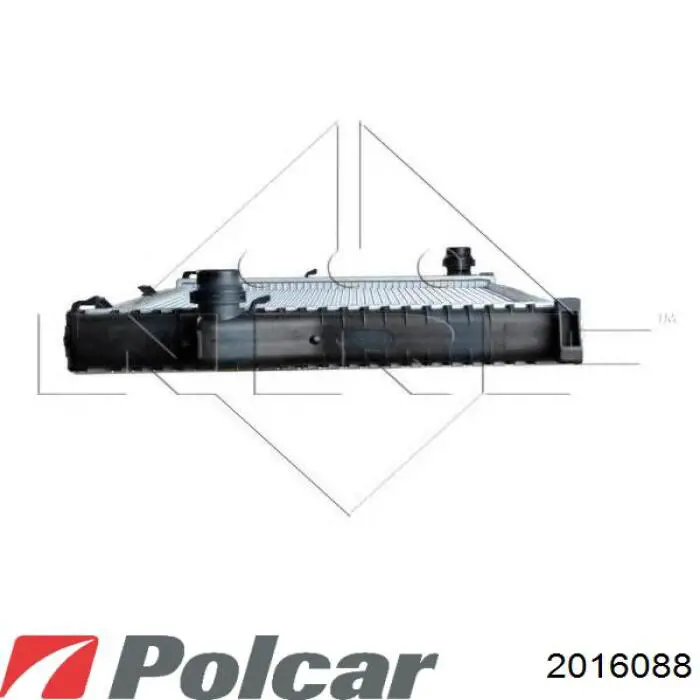 2016088 Polcar радіатор охолодження двигуна