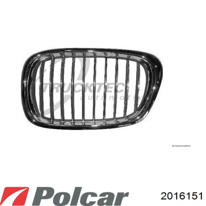 Купити 2016151 Polcar Решітка радіатора ліва